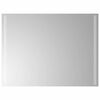 vidaXL Baderomsspeil med LED 80x60 cm