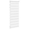 vidaXL Sebragardin hvit 55x100 cm stoff bredde 50,9 cm polyester