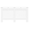 vidaXL Radiatordeksler 2 stk hvit 152x19x81,5 cm MDF