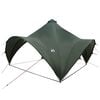 vidaXL Partytelt Army gr&oslash;nn 400 x 400 x 322 cm Polyester og st&aring;l