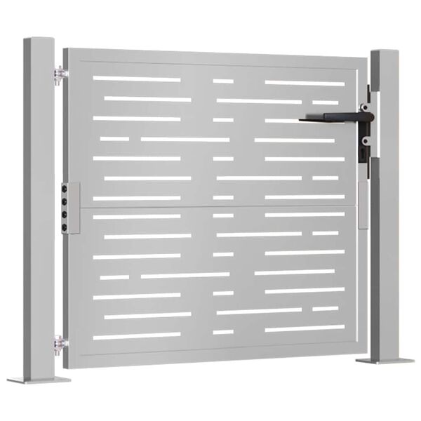 vidaXL Hageport 100x75 cm cortenst&aring;l firkantet design