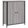 vidaXL Skjenk gr&aring; sonoma 70x30x80 cm konstruert tre