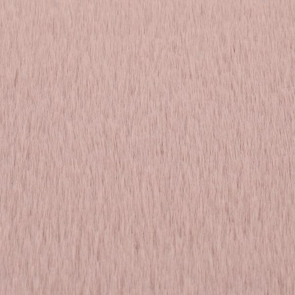 vidaXL Teppe 160 cm kunstig kaninskinn gammelrosa