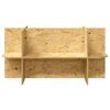 vidaXL Terrarium base Brun 100 x 50 x 50 cm OSB