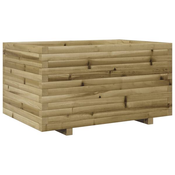 vidaXL Plantekasse 90x60x49,5 cm impregnert furu