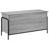 vidaXL Lagringsboks Gr&aring; Sonoma 80 x 40 x 49,5 cm Konstruert tre