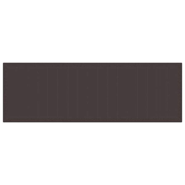 vidaXL Hage Spisegruppe med pute 13 pcs Brun Rotting