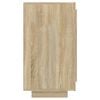vidaXL Skjenk sonoma eik 80x40x75 cm