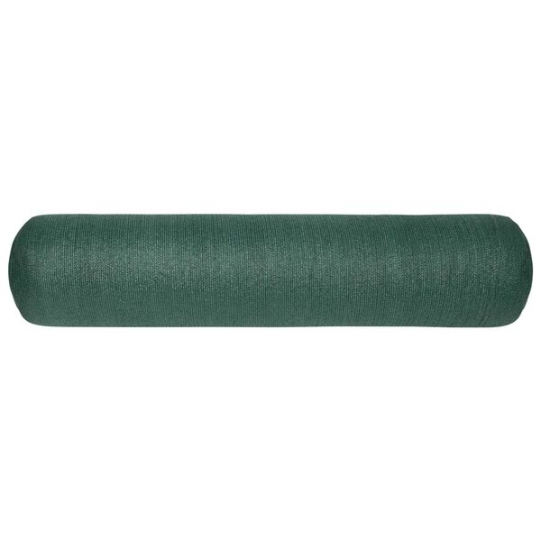 vidaXL Skjermnett gr&oslash;nn 1x25 m HDPE 150 g/m&sup2;