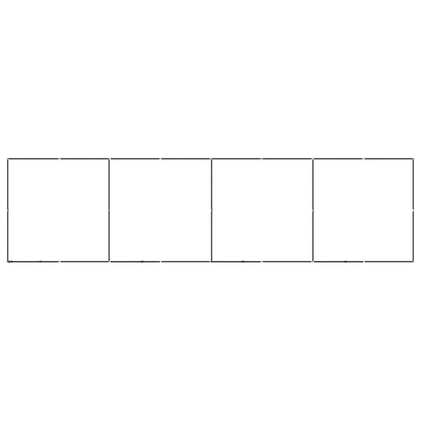 vidaXL Utend&oslash;rs hundeg&aring;rd st&aring;l 14,75 m&sup2;