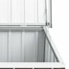 vidaXL Oppbevaringsboks for hagen brun 129x67x65 cm