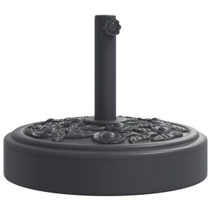 vidaXL Parasollfot for &Oslash;38 / 48 mm stenger 25 kg rund