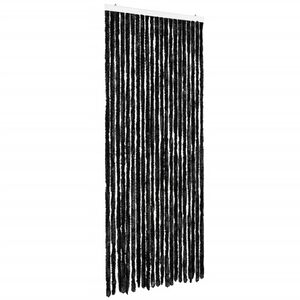 vidaXL Insektgardin antrasitt 90x200 cm chenille