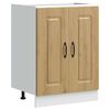 vidaXL Vask underskap Kalmar artisan eik 60x46x81,5 cm konstruert tre