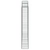 vidaXL Gabionkurver buede 8 stk 200x50x180/200 cm galvanisert jern