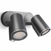 Steinel Utend&oslash;rs sensorspotlys Spot Duo Sensor svart