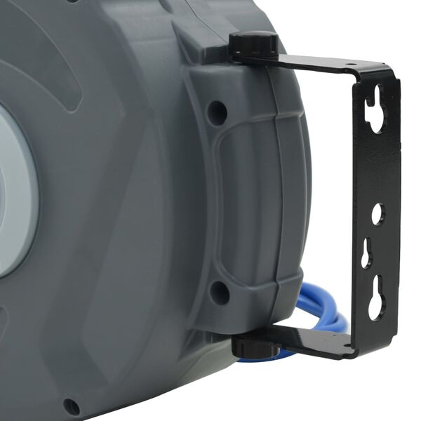 vidaXL Automatisk luftslangetrommel 1/4" 12 m