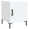 vidaXL Nattbord hvit 40x40x50 cm konstruert tre