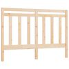 vidaXL Sengegavl 166x4x100 cm heltre furu