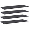 vidaXL Hylleplater 4 stk gr&aring; 100x40x1,5 cm sponplate