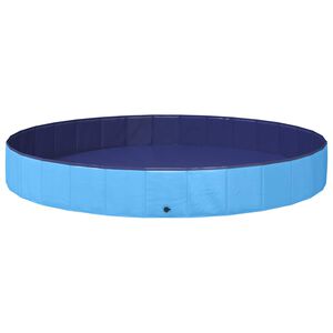 vidaXL Hundebasseng &Oslash;300 x 38 cm Tykk PVC Bl&aring;