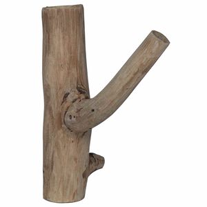 vidaXL Krok Brun 4 x 4 x 14 cm Massiv Reclaim Tre