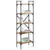 vidaXL Bokhylle Gamle tre 56 x 32 x 174 cm Konstruert tre