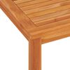 vidaXL Hagespisegruppe 5 deler heltre teak