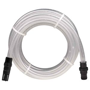 vidaXL Sugeslange med messingkoblinger gjennomsiktig 1,1" 10 m PVC