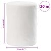 vidaXL Avl&oslash;psr&oslash;r Hvit 16 x 2000 cm stoff