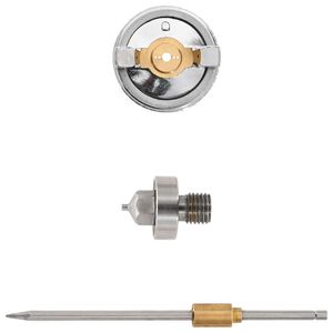 vidaXL HVLP spraypistol dyse 0,8 mm Dyse S&oslash;lv Rustfritt st&aring;l