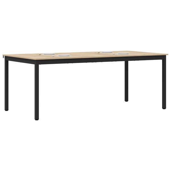 vidaXL Spisebord Konstruert tre