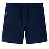 vidaXL Barneshorts marinebl&aring; 116