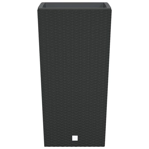 vidaXL Plantekasse med avtakbar potte antrasitt 21 / 49 L PP-rotting