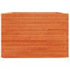 vidaXL Plantekasse voksbrun 70x70x49,5 cm heltre furu