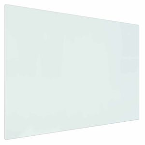 vidaXL Peisglassplate Gjennomsiktig 80 x 60 cm Glass