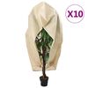 vidaXL Plantefleecetrekk med glidel&aring;s 10 stk 70 g/m&sup2; 2,36x2 m