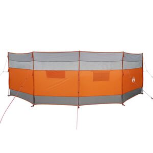 vidaXL Vindskjerm for camping gr&aring; og oransje 510x153 cm vanntett