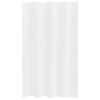 vidaXL Voile Gardin med gardiner 2 pcs Hvit 175 x 140 cm Polyester