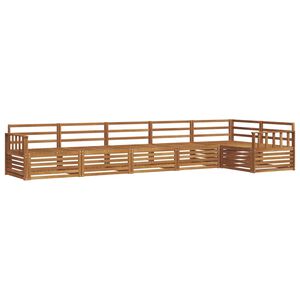 vidaXL Utend&oslash;rs sofa-sett 6 stk. Naturlig