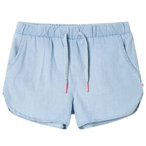 Barneshorts myk denimblå 116