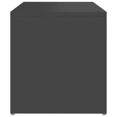 vidaXL Sidebord grå 59x36x38 cm sponplate