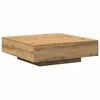 vidaXL Kaffebord Artisan Eik 100 x 100 x 31 cm