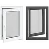 vidaXL Tilt & Turn Kjeller Vindu RISOR 60 x 90 cm PVC og glass