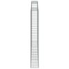 vidaXL Gabionkurver buede 8 stk 300x30x220/240 cm galvanisert jern