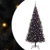 vidaXL Juletre Svart 180 cm PVC