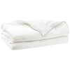 vidaXL Dyne TRIER 135x220 cm Sommer 140 GSM 100% australsk ull Hvit