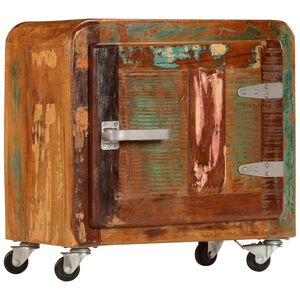 vidaXL Nattbord 50x30x50 cm gjenvunnet heltre