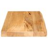 vidaXL Bordplate med naturlig kant 40x20x2,5 cm heltre mango