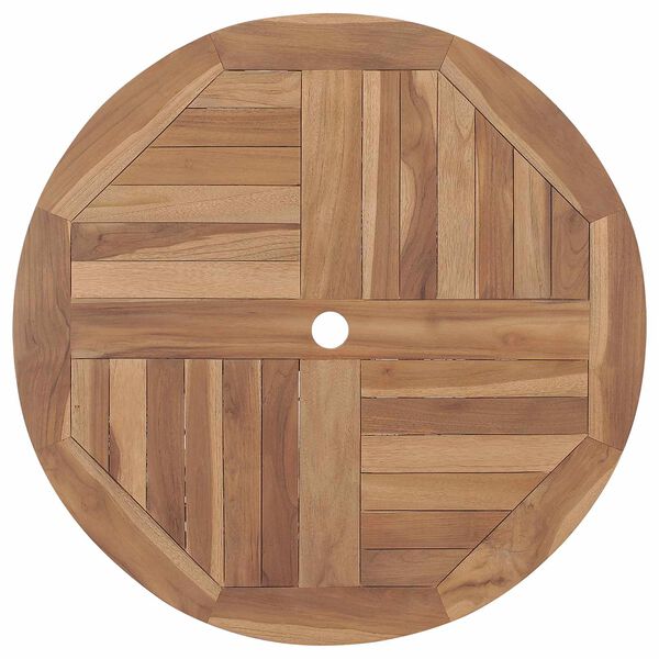 vidaXL Hage Spisegruppe 3 pcs Brun Solid akasietre